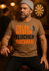 Darts-T-Shirt Kollektion Motiv "Dartsfluch"