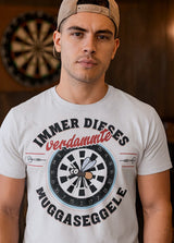 Darts-T-Shirt Kollektion Motiv "Muggaseggele"