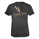 Vintage Darts T-Shirt Motiv "Schweine Cricket" fuer Maenner (druck hinten) - Vintage Schwarz