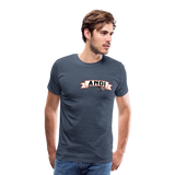 Magic T-Shirts Variante 2 Andi - Blau meliert