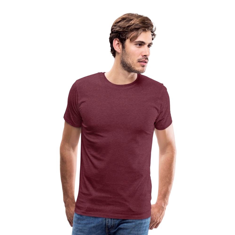 Magic T-Shirts Variante 2 Marco - Bordeauxrot meliert