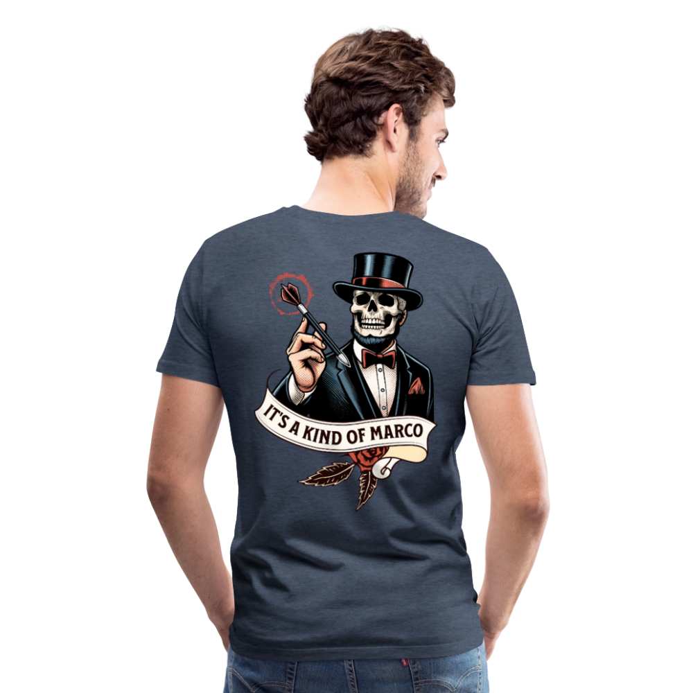 Magic T-Shirts Variante 2 Marco - Blau meliert