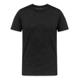 Darts-T-Shirt Motiv "Matchwinner" fuer maenner (Druck hinten, dunkle stoffe) - Anthrazit