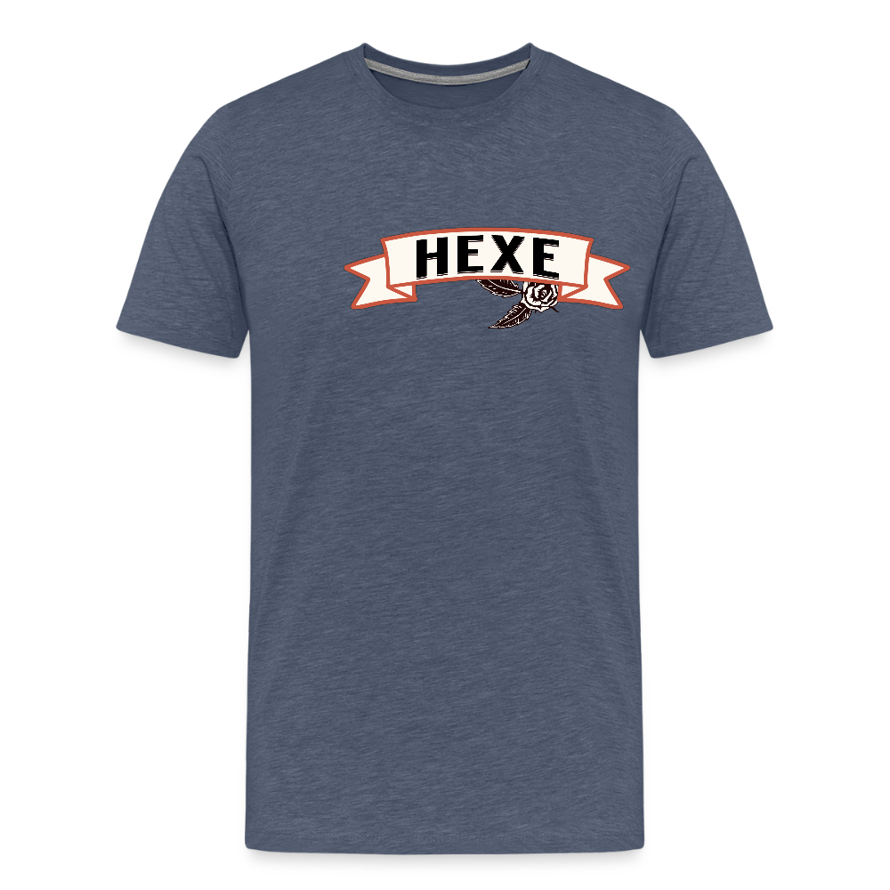 Magic T-Shirts Variante 2 Sabine - Blau meliert