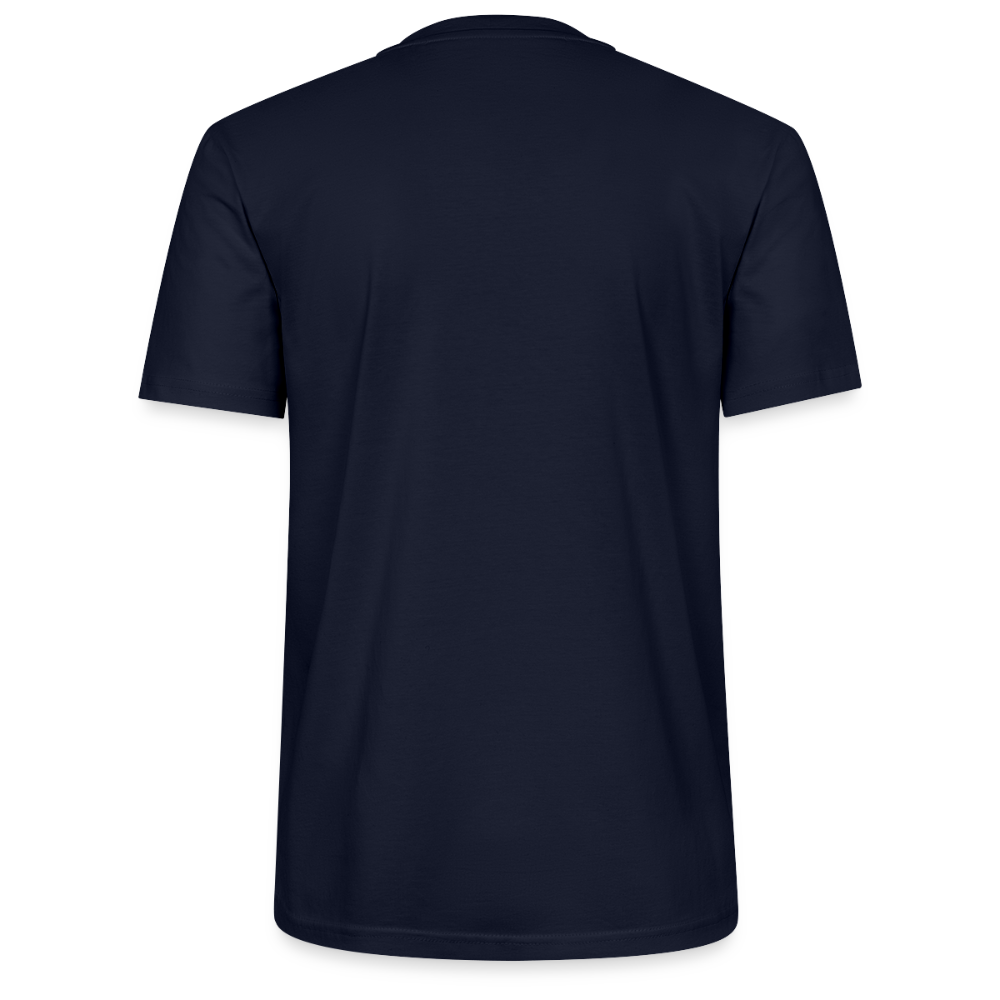 Unisex-T-Shirt Motiv "Chill and Win" (Druck vorne) - Navy