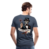 Magic T-Shirts Variante 2 Alex - Blau meliert