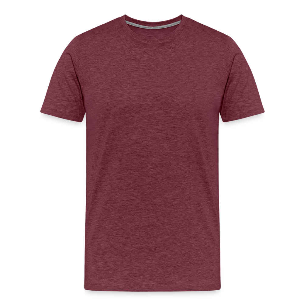 Magic T-Shirts Variante 2 Marco - Bordeauxrot meliert