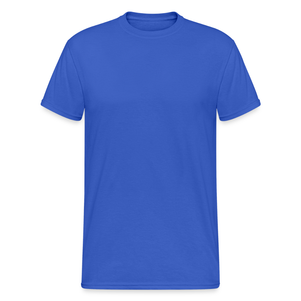 Gildan Fun T-Shirt Motiv "Ha du Grasdaggl" (Druck hinten) - Königsblau