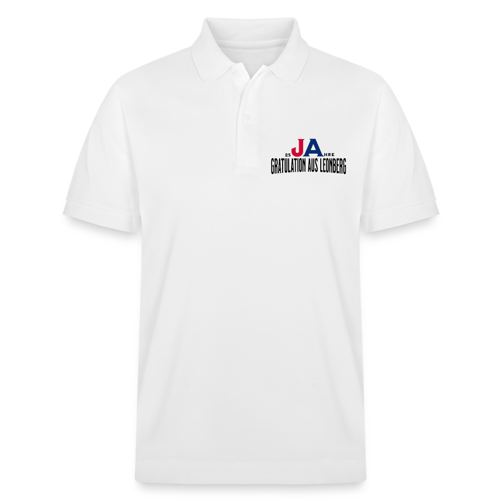 Männer Poloshirt Variation 2 - Weiß