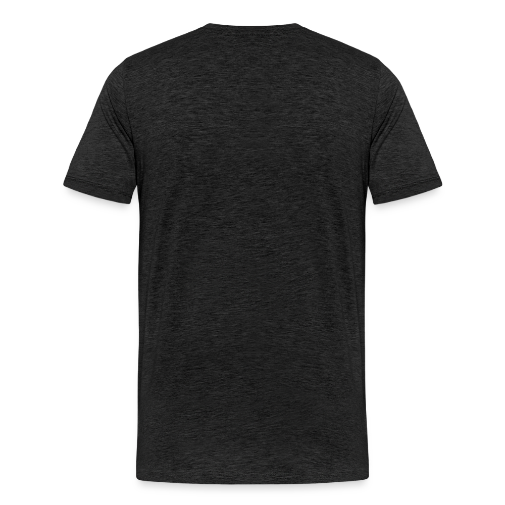 Maenner Fun T-Shirt Motiv "Grasdaggl" (Druck vorne) - Anthrazit