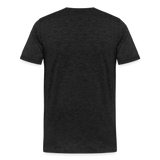 Maenner Fun T-Shirt Motiv "Grasdaggl" (Druck vorne) - Anthrazit