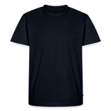 Darts-T-Shirt Motiv "Matchwinner" fuer maenner (Druck hinten, dunkle stoffe) - Navy