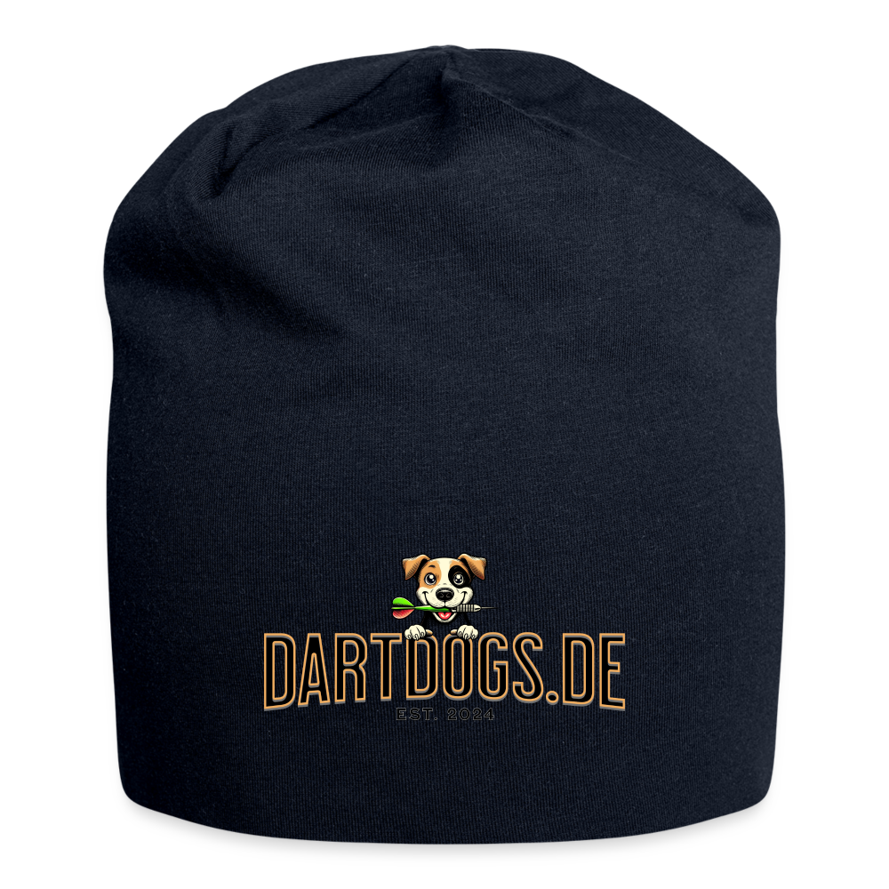 Jersey-Darts-Beanie "Motiv Dartdogs" Unisex - French Navy