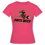 Frauen Darts-T-Shirt Motiv "Darts Witch" (druck vorne) - Azalea