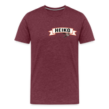 Magic T-Shirts Variante 2 Heiko - Bordeauxrot meliert