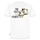 Premium Darts T-Shirt Motiv "Next Big Points" - Weiß