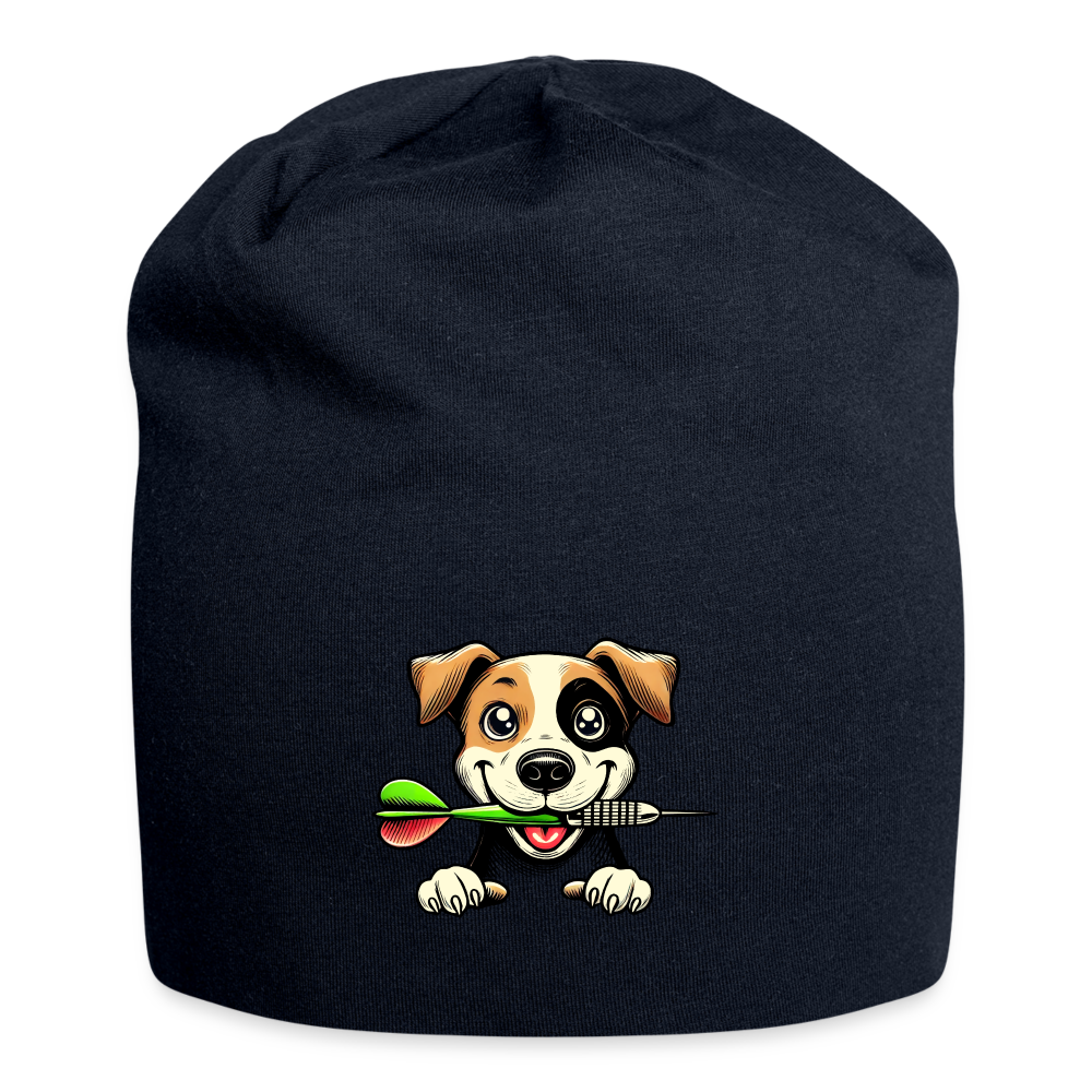 Jersey-Darts-Beanie "Motiv Dartdogs 2" Unisex - French Navy