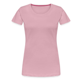 Premium Darts-T-Shirt Motiv "Only Ladies Skull" - Hellrosa