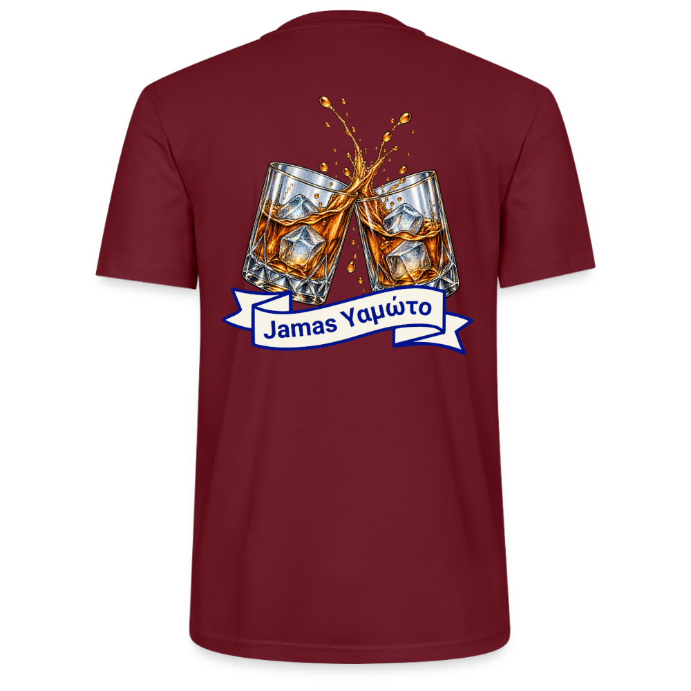 T-Shirt Jamas Trikot - Burgunderrot