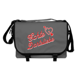 Darts-Umhaengetasche Motiv "Echte Dartsliebe" - Graphit/Schwarz