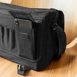 Darts-Umhaengetasche Motiv "Echte Dartsliebe" - Schwarz/Schwarz