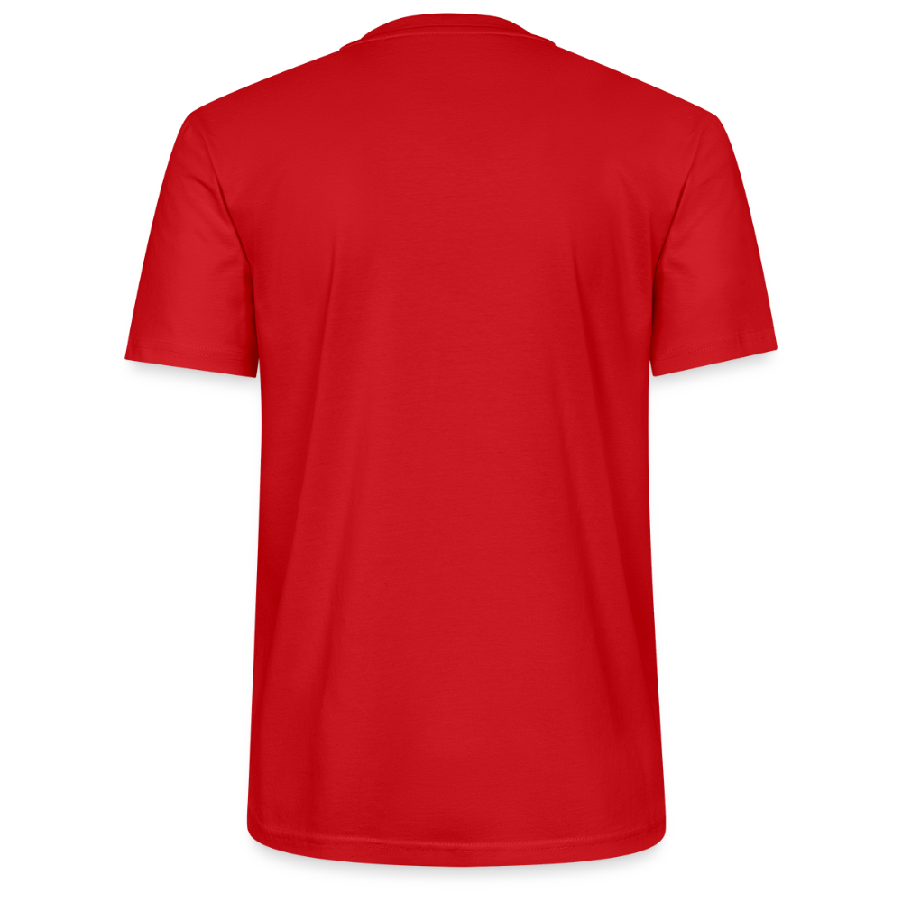 Unisex-T-Shirt Motiv "Chill and Win" (Druck vorne) - Rot