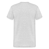 Gildan Fun T-Shirt Motiv "Ha du Grasdaggl" (Druck vorne) - Grau meliert
