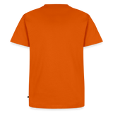 Maenner Fun T-Shirt Motiv "Ha du Grasdaggl" - Orange 