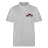 Männer Poloshirt Variation 2 - Grau meliert