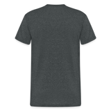 Gildan Fun T-Shirt Motiv "Ha du Grasdaggl" (Druck vorne) - Dunkelgrau meliert