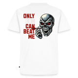 Männer Premium T-Shirt Motiv "Only God" - Weiß