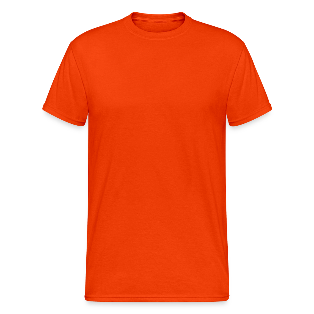 Gildan Heavy Darts-T-Shirt Motiv „Schwarzwald Perfekt“ - kräftig Orange