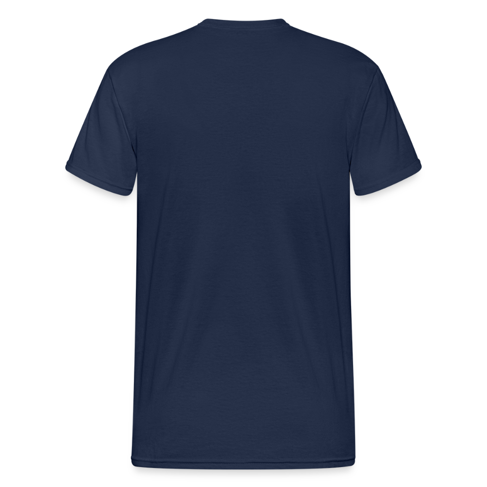Gildan Fun T-Shirt Motiv "Ha du Grasdaggl" (Druck vorne) - Navy