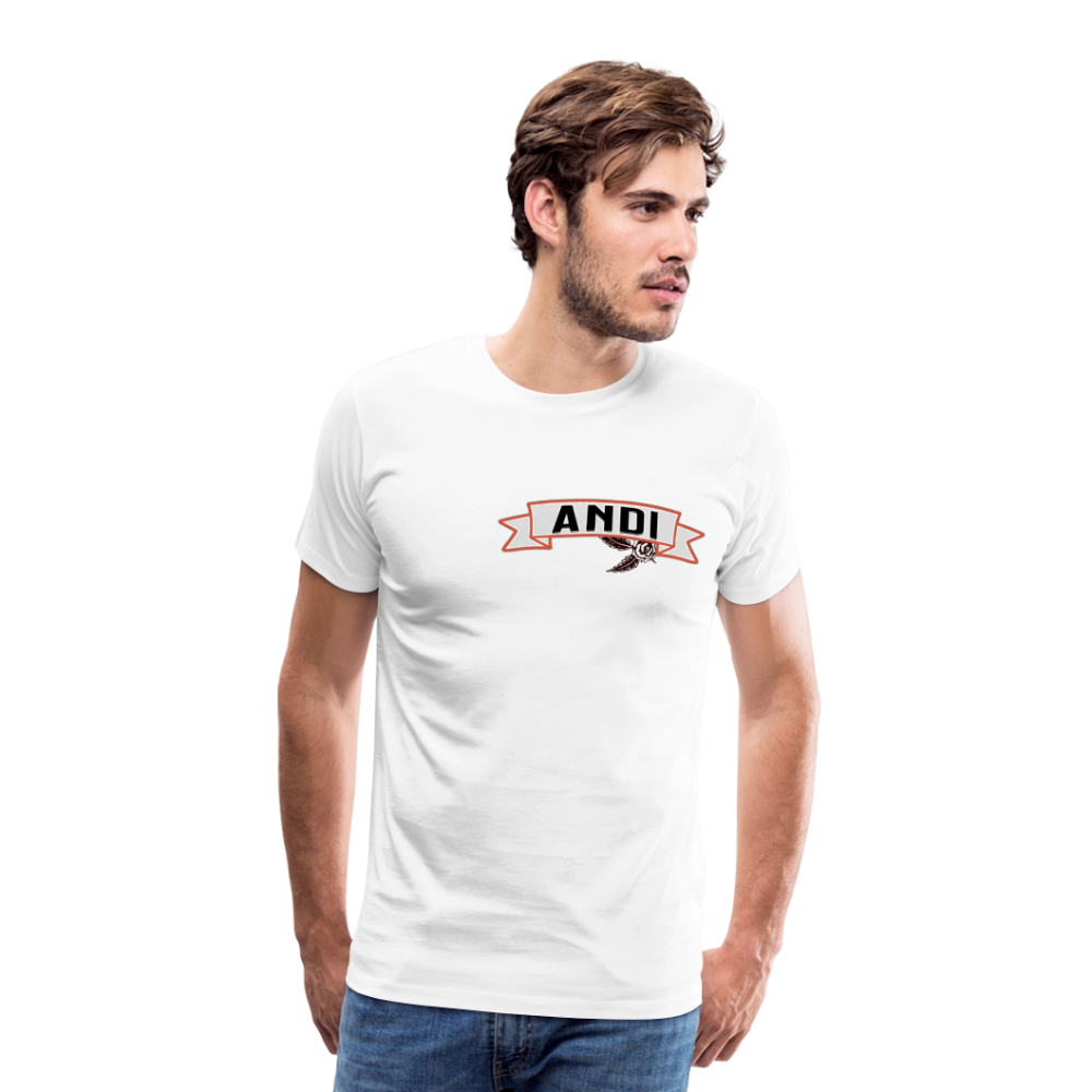 Magic T-Shirts Variante 2 Andi - Weiß