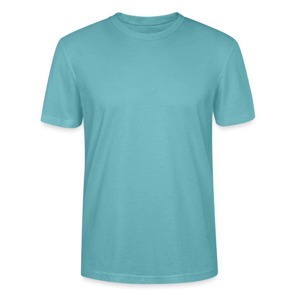 Unixex Darts-T-Shirt Motiv "Schwarzwald Perfekt" (druck hinten) - Pastelltürkis