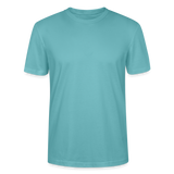 Unixex Darts-T-Shirt Motiv "Schwarzwald Perfekt" (druck hinten) - Pastelltürkis