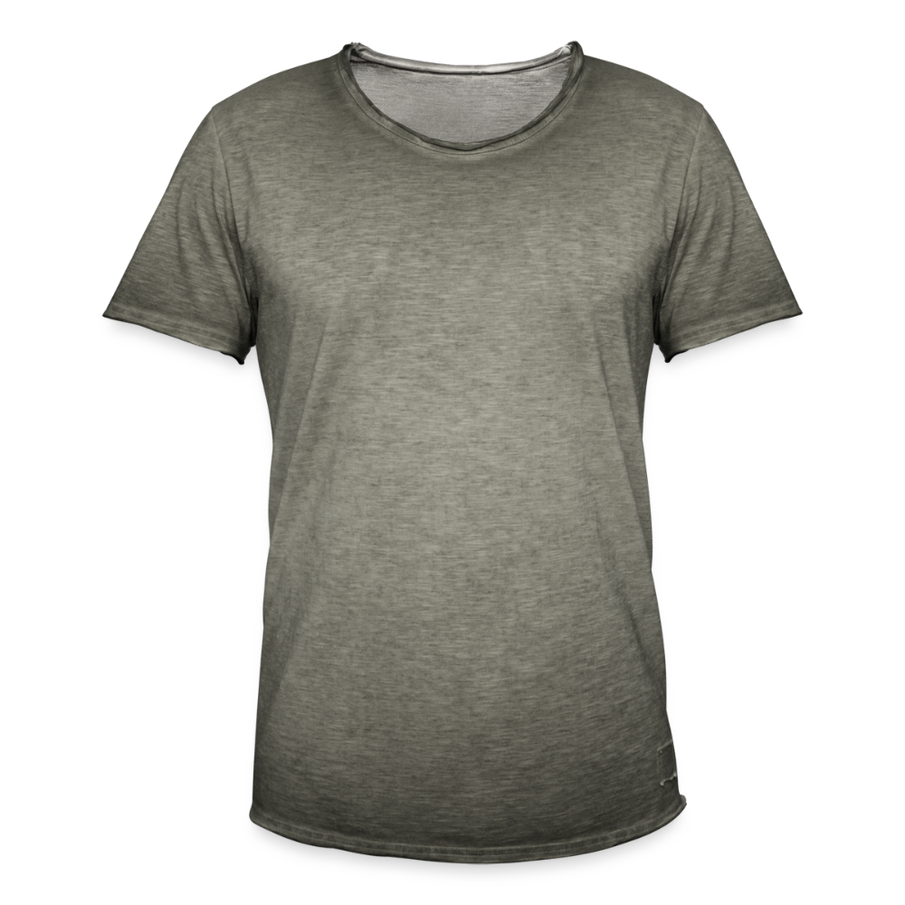 Vintage Darts T-Shirt Motiv "Next Big Points" (Druck hinten) - Vintage Khaki