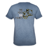 Vintage Darts T-Shirt Motiv "Next Big Points" (Druck hinten) - Vintage Denim