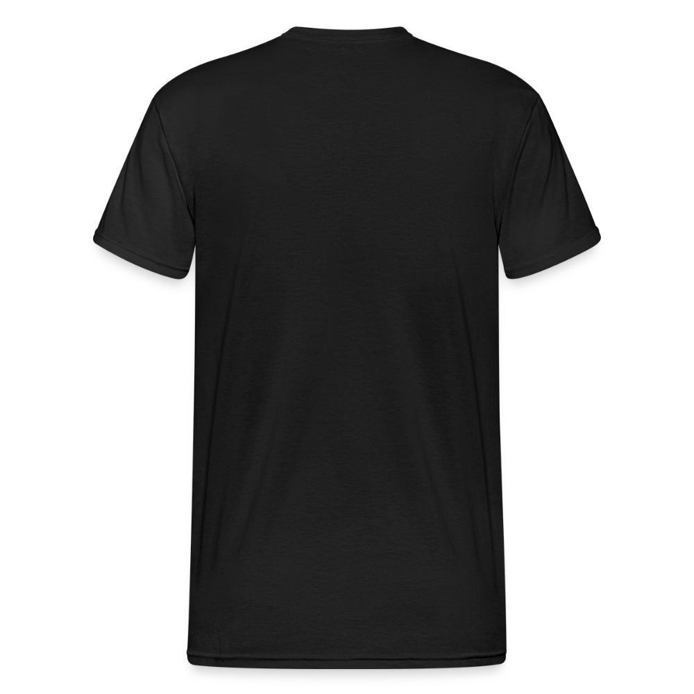 Gildan Fun T-Shirt Motiv "Ha du Grasdaggl" (Druck vorne) - Schwarz