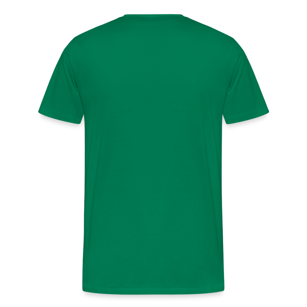 Darts-T-Shirt Motiv "Matchwinner" fuer maenner (Druck vorne) - Kelly Green