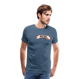 Magic T-Shirts Variante 2 Michel - Blaugrau
