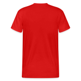 Gildan Fun T-Shirt Motiv "Ha du Grasdaggl" (Druck vorne) - Rot
