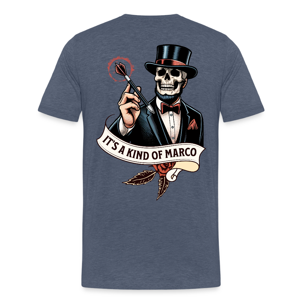 Magic T-Shirts Variante 2 Marco - Blau meliert