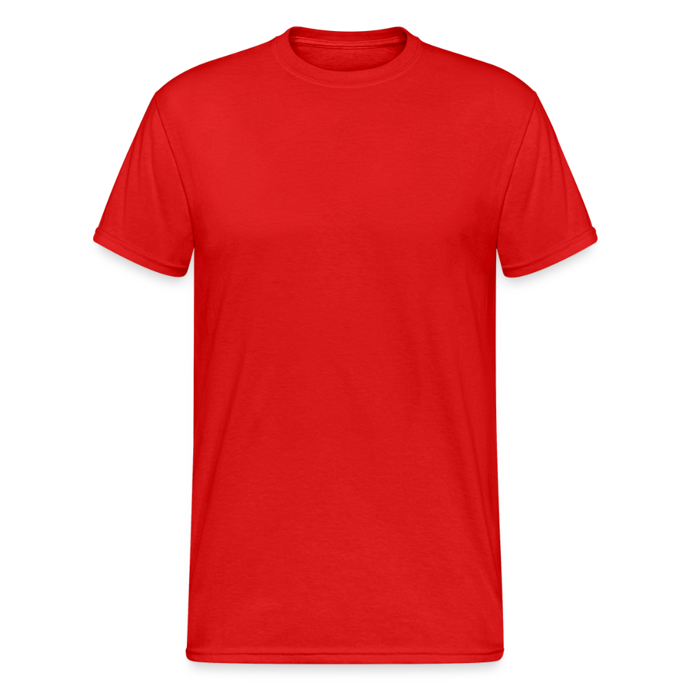 Gildan Fun T-Shirt Motiv "Ha du Grasdaggl" (Druck hinten) - Rot