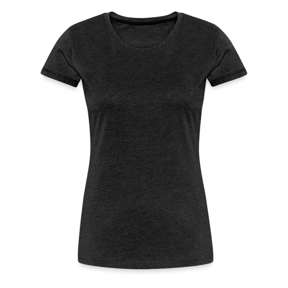 Frauen Premium Darts T-Shirt: Darts Lady - Anthrazit