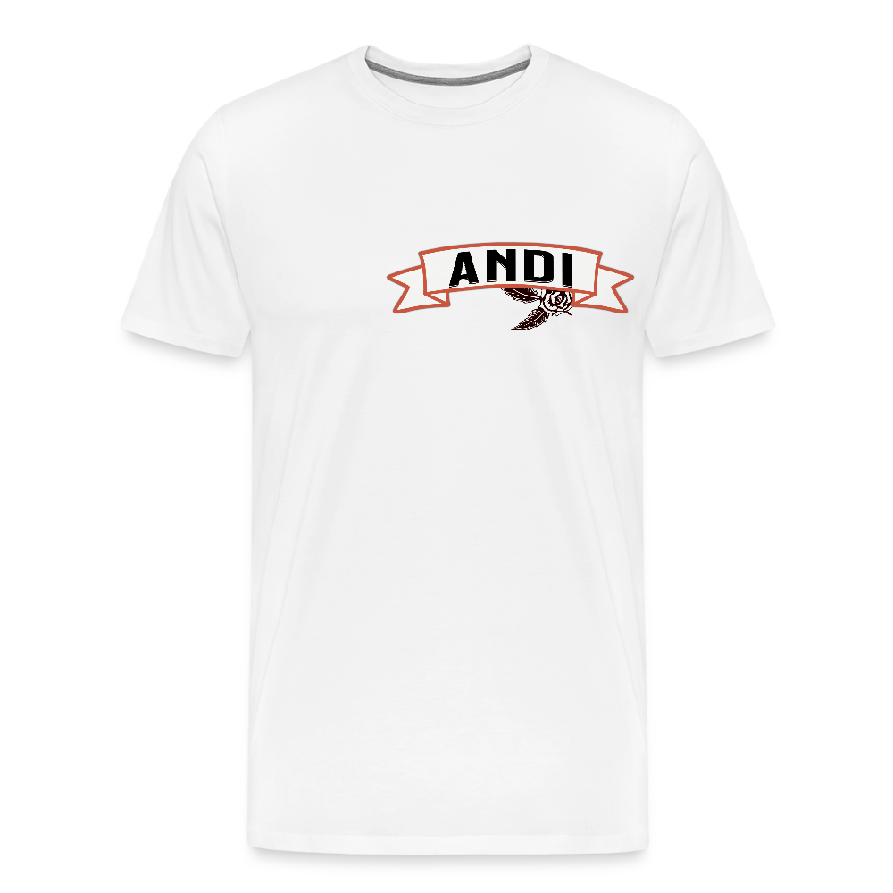 Magic T-Shirts Variante 2 Andi - Weiß