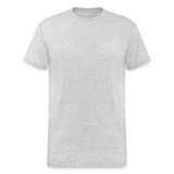 Gildan Fun T-Shirt Motiv "Ha du Grasdaggl" (Druck hinten) - Grau meliert