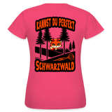 Frauen Darts-T-Shirt Motiv "Schwarzwald Perfekt" (druck hinten) - Azalea