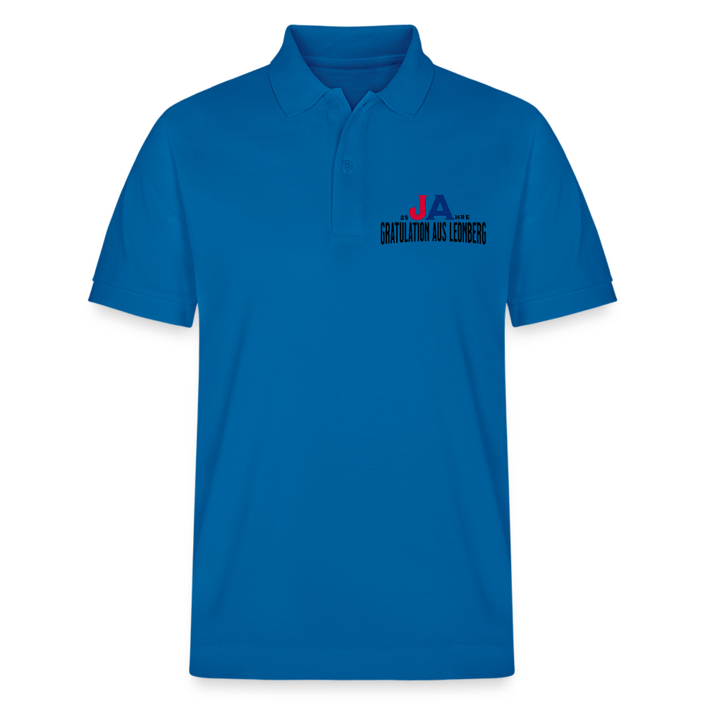 Männer Poloshirt Variation 2 - Königsblau