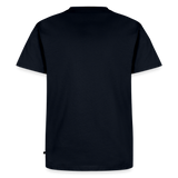 Darts-T-Shirt Motiv "Matchwinner" fuer maenner (Druck vorne, dunkle stoffe) - Navy